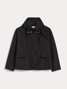 Everlane The Short Anorak in Black (Medium)
